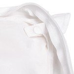 Canadian Down & Feather Co. - Duvet Cover King Size 300 TC Cotton Percale - 3 Sided Zipper Closures (King, Classic White)