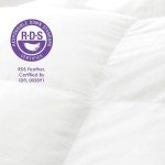 Canadian Down & Feather Co. - Firm Support Canadian Hutterite Goose Down Pillow King Size - 400 TC Shell 100% Cotton - Made in Canada