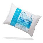 Canadian Down & Feather Co. - Medium Support White Goose Down Pillow Queen Size - 260 TC Shell 100% Cotton - Filled in Canada