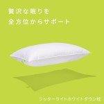 Canadian Down & Feather Co. - Medium Support Hutterite Down Perfect Pillow Standard Size - 400 TC Shell 100% Cotton - Made in Canada