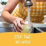 Tru Earth Multi-Surface Cleaner Eco-Strips | Plastic Jug-Free & Easy to Use | 8 Strips, Lemon Fresh