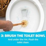 Tru Earth Toilet Bowl Cleaner Eco-Strips | Plastic Jug-Free, Septic-Safe Cleaning Strips | Easy to Use | 24 Strips