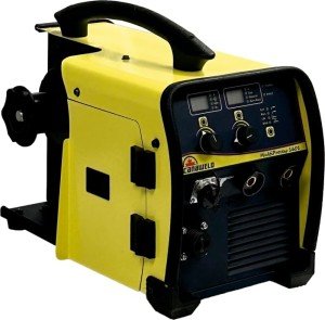 CANAWELD MIG TIG Stick 160 Amper Multi Process Welder Made in Canada Synergic Control Welding Machine Maximum thickness 3/16" Lightweight 110 V Portable 4 Years Warranty CSA/QPS Approved (1601-Silver)