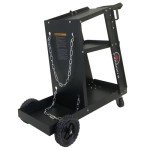 CANAWELD Welding Cart Heavy Duty Welder Trolley for MIG TIG Stick Welding achines and Plasma Cutter (TR4-A1)