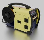 CANAWELD MIG TIG Stick 160 Amper Multi Process Welder Made in Canada Synergic Control Welding Machine Maximum Thickness 3/16" Lightweight 110 V Portable 4 Years Warranty CSA/QPS Approved (1601-Gold)