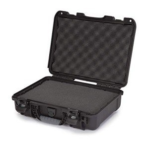 Nanuk 910 Waterproof Hard Case with Foam Insert - Black - Made in Canada