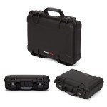 Nanuk 910 Waterproof Hard Case with Foam Insert - Black - Made in Canada