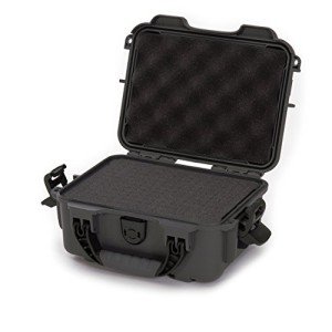 Nanuk 904 Waterproof Hard Case with Foam Insert - Graphite - Made in Canada