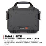 Nanuk 904 Waterproof Hard Case with Foam Insert - Graphite - Made in Canada