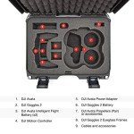 Nanuk 915 Waterproof Hard Case with Foam Insert for DJI Avata FPV Unit, Goggles and Controller - Black (915S-080BK-0A0-C0778)