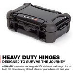 Nanuk 330-0001 Nano Series Waterproof Large Hard Case for Phones, Cameras and Electronics (Black)