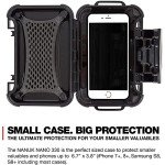 Nanuk 330-0001 Nano Series Waterproof Large Hard Case for Phones, Cameras and Electronics (Black)