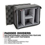 Nanuk 905 Waterproof Hard Case with Padded Dividers - Black