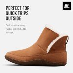 SOREL Women's Nakiska Bootie - Camel Brown, Natural - 8