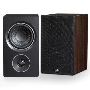Alpha P3 Passive Bookshelf Speakers - Walnut Pair