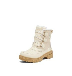SOREL Women's Tivoli V Waterproof Boot - Honey White, Sea Salt - 10.5