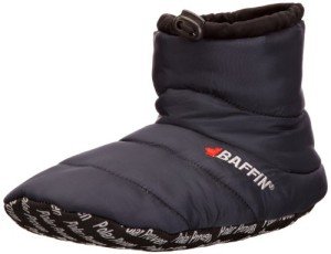Baffin unisex-adult Cush Insulated Slipper Booty, Navy, Small / 3-4 M US Big Kid / 5-6 B(M) US Women