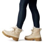SOREL Women's Tivoli V Waterproof Boot - Honey White, Sea Salt - 10.5