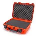 Nanuk 925 Waterproof Hard Case with Foam Insert - Orange - Made in Canada