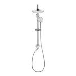 GROHE Vitalio Retrofit Shower System with Head and 4-Spray (5 Total) Comfort Flex Handheld in Chrome