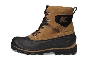 SOREL Men's Buxton Lace Waterproof Boot - Delta, Black - 10.5