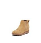 Sorel Women's Evie II Chelsea Boots - Caribou Buff, Gum 10 - Size 7