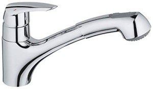 Grohe single-lever basin mixer EURODISC DN 15 chrome 32257001