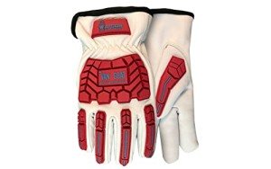 Watson Gloves Van Goat Winter Lined Work Gloves - Water & Oil Resistant Goatskin, Kevlar Stitched, Impact & Cut Resistant (Large)