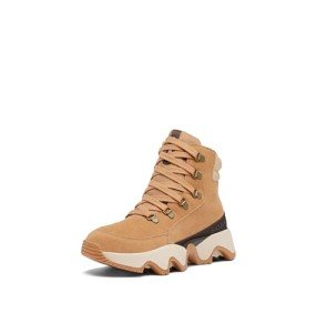 SOREL Women's Kinetic Impact Conquest Plus Waterproof Boot - Tawny Buff, Ceramic - 8