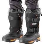 Baffin Wolf Men's Winter Boots, Tundra Rated, 14 to -22 degrees Fahrenheit, Tall Height, Bak - Black/Expedition Gold, Size 12