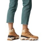 SOREL Women's Kinetic Impact Conquest Plus Waterproof Boot - Tawny Buff, Ceramic - 8