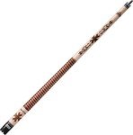 Viper by GLD Products Desperado 58" 2-Piece Billiard/Pool Cue, Iron Cross, 21 Ounce,Tan,50-1006-21