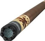 Viper by GLD Products Desperado 58" 2-Piece Billiard/Pool Cue, Iron Cross, 21 Ounce,Tan,50-1006-21
