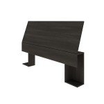 Nexera Storage Headboard, Grey, Queen