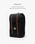Herschel Supply Co. Herschel Retreat Backpack, Black, One Size, Herschel Retreat Backpack