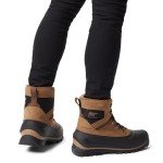 SOREL Men's Waterproof Buxton Lace Boot, Black