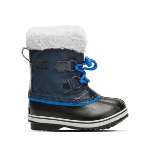 SOREL Children's Yoot Pac Nylon Waterproof Boot - Collegiate Navy, Super Blue - 5