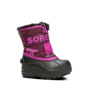 SOREL Toddler's Snow Commander Boot - Purple Dahlia, Groovy Pink - 7