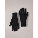 Arc'teryx Gothic Glove | Touch Screen Compatible Merino Wool Glove | Black, Medium