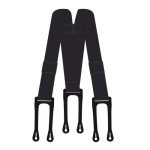 CCM Junior Hockey Suspenders with Hooks - Black