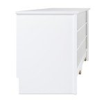 Prepac White Hall Bench with Storage and Seating: 24-Shoe Cubby Bench, Ideal White Shoe Rack for Entryway, Sized 15.5" D x 60" W x 20.25" H