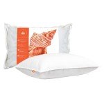 Canadian Down & Feather Co. – Medium 625 Fill Power White Down Sleeping Pillow Queen Size - 500 Thread Count Shell 100% Cotton - Made in Canada