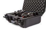 Nanuk 925 Waterproof Professional Gun Case, Military Approved with Custom Foam Insert for 4UP - Graphite - Made in Canada