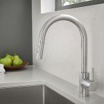 GROHE 32665DC3 Concetto Single-Handle Kitchen Sink Faucet with Pull-Down Sprayer, Brass, Brushed Nickel (1.75 GPM)
