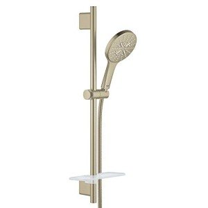 GROHE 26547EN0 Rainshower Smartactive 24" Shower Slide Bar Kit-3 Sprays, 1.75 gpm, Brushed Nickel