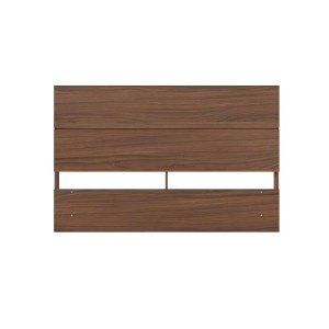 Nexera Panel Headboard, Brown, Queen