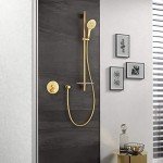 GROHE 26547EN0 Rainshower Smartactive 24" Shower Slide Bar Kit-3 Sprays, 1.75 gpm, Brushed Nickel