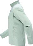 Arc'teryx Delta Jacket Men's | Fleece Jacket Delivering Warmth for Less Weight | Stone Green, Medium