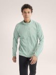 Arc'teryx Delta Jacket Men's | Fleece Jacket Delivering Warmth for Less Weight | Stone Green, Medium