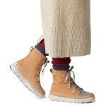 Sorel Women's Explorer Next Joan Waterproof Boots - Tawny Buff, Moonstone - Size 5